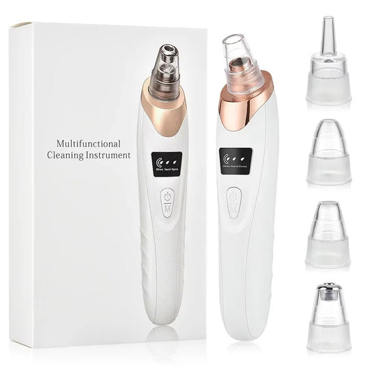 5-in-1 Electric Blackhead Vacuum – Deep Pore Cleaner & Acne Remover