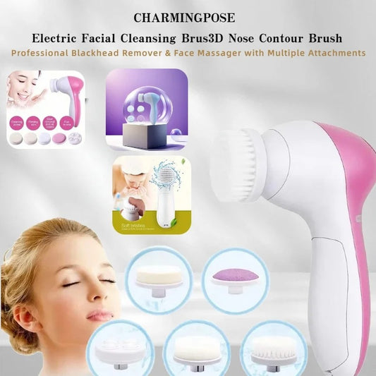 5-in-1 Facial Electric Cleanser & Massager