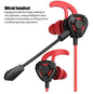 Wired Gaming Earbuds with Mic – Universal for Mobile & PC