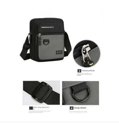 Casual Waterproof Unisex Sling & Crossbody Bag