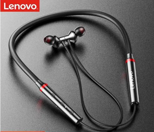Magnetic Bluetooth 5.2 Neckband Earphones with LED Display & Noise-Canceling Mic