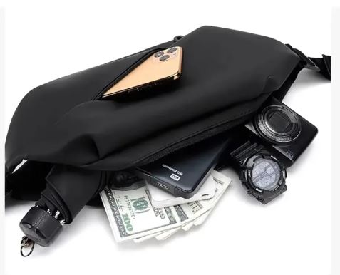 2-in-1 Waterproof Crossbody & Waist Sling — Lightweight Travel Pack for Men & Women