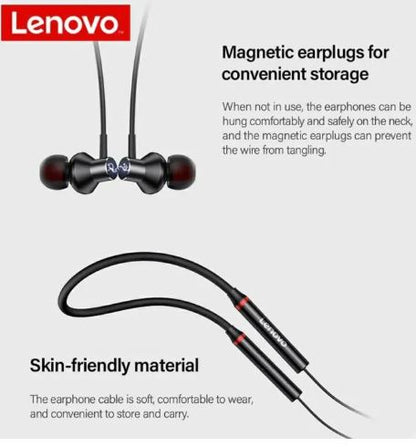 Magnetic Bluetooth 5.2 Neckband Earphones with LED Display & Noise-Canceling Mic