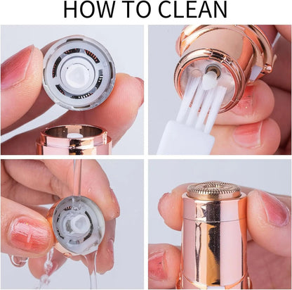 Rechargeable Flawless Facial Hair Removal Machine For Women