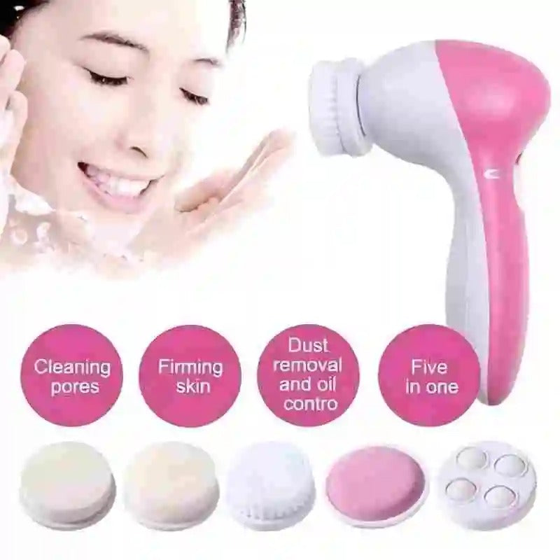 5-in-1 Facial Electric Cleanser & Massager