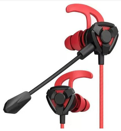 Wired Gaming Earbuds with Mic – Universal for Mobile & PC