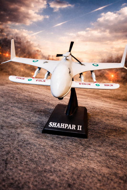 Shahpar II UAV Drone Model – Advanced Surveillance Aircraft | Premium Military Display | PAF Collectible